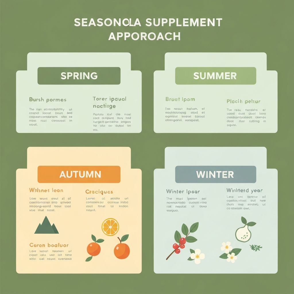 Sezonowe podejście do suplementów